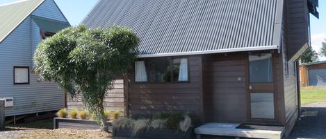 Chalet entrance.