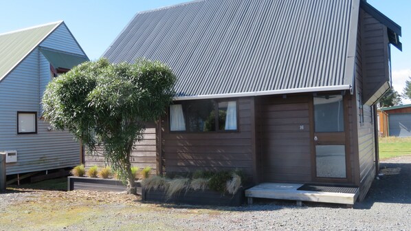 Chalet entrance.