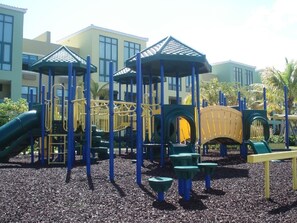 Playground (there are 2, plus basket and tennis courts and mini golf)