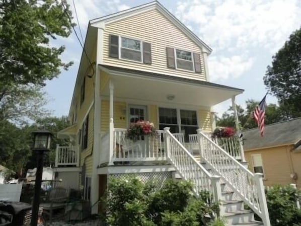 Front of the house - porch view