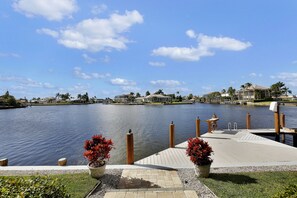 Dock - Great for Fishing or just to sit and have your favorite refreshment