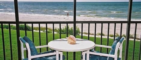 Actual Balcony View - Private 25 Ft Balcony Sundial Resort A-206