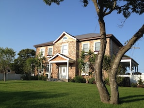 Front View of Home from South Side.