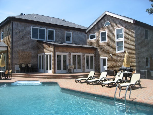 large pool to enjoy both day and night