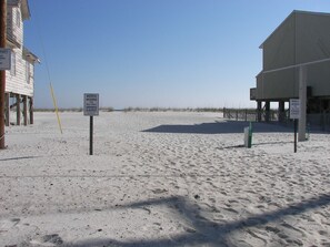 Sea Oats has its own beach access to the gulf