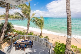 ★ Sandy Beachfront Home ★ Kayak/Laundry/WiFi/Parking/AC.