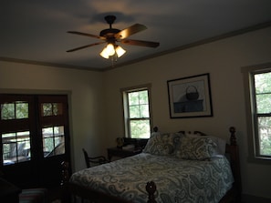 Master bedroom main floor.