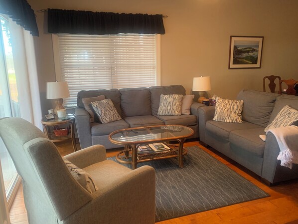 Living room with recliner