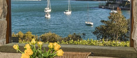 Dining room with a view