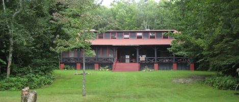 House from lake