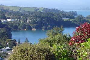 View from back deck to Surfdale beach