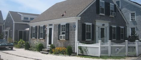 Side view of main house