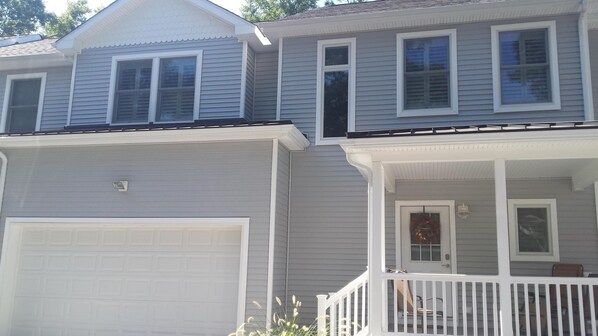 Front Entrance With Garage