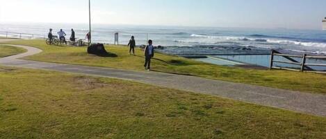 A beautiful beach and rock pool