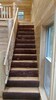 Custom made stairs from a Hemlock Tree taken from property
