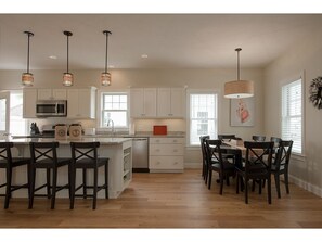 Kitchen and dining area