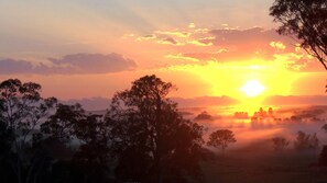 Sunrise over the Valley - taken from front porch.