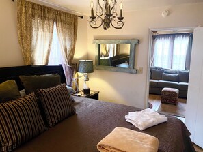 Bedroom with king bed