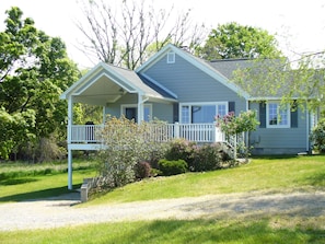 West elevation facing Lake Michigan