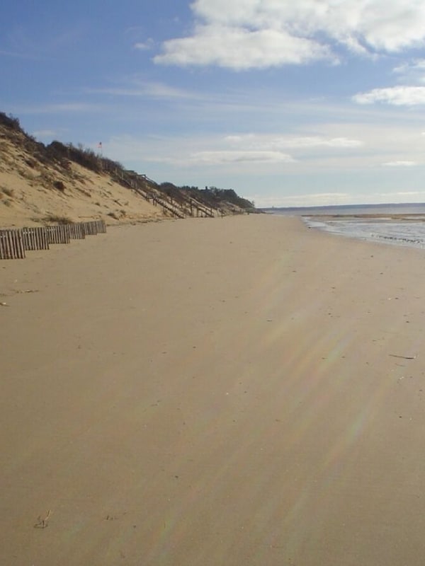 Beautiful, sandy Cooks Brook Bay Beach within walking distance - 7/10 of a mile.