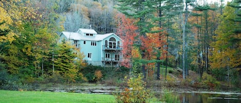 Ski House On The Lake view from Lake Pauline