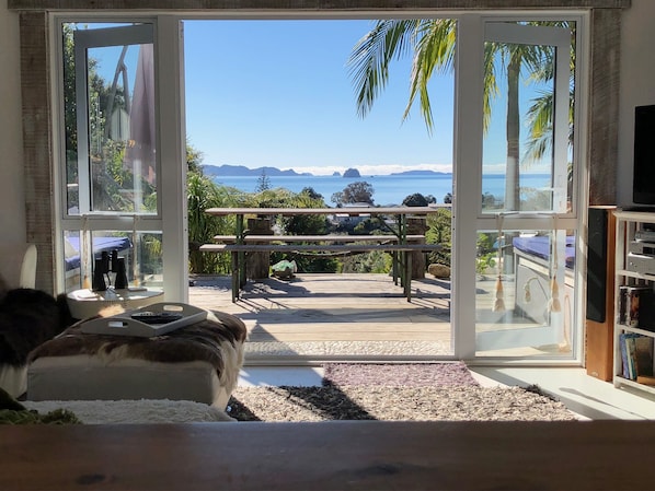 view from the kitchen bench !