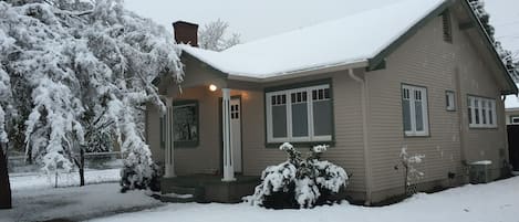 Wintertime - front of house