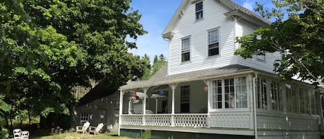 The Sea Glass House: sea breezes, porches and lawns and Victorian details