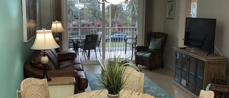 dining room & living room