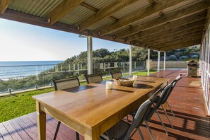Veranda outside main house