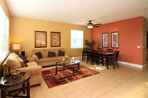Formal living and dining room 