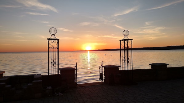 Sunset From the Patio.