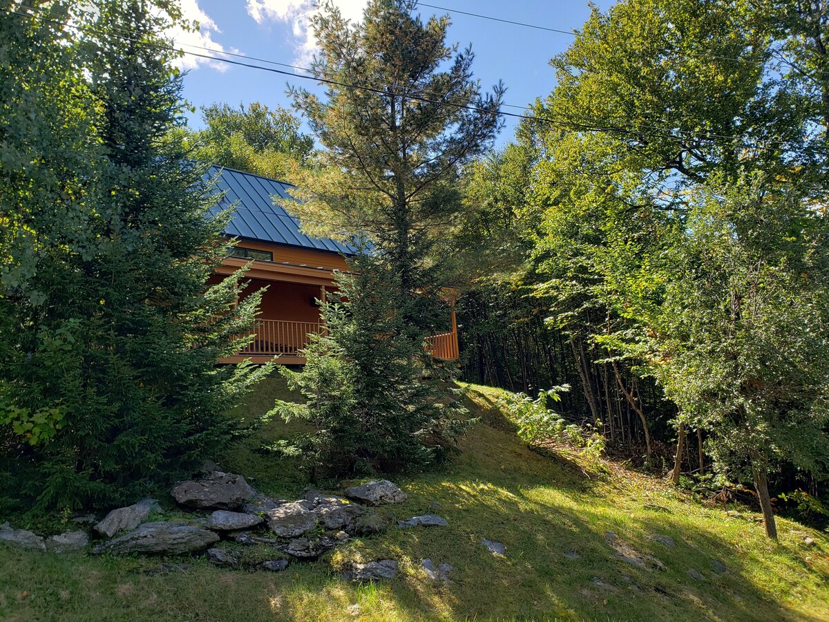 Ski In / Ski Out Post and Beam Vermont Country home