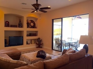 Spacious Family Room