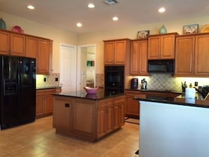 Large, Fully Equipped Kitchen