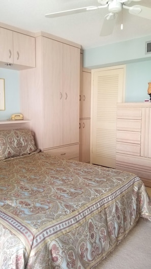 Master Bedroom has plenty of closet and dresser space.