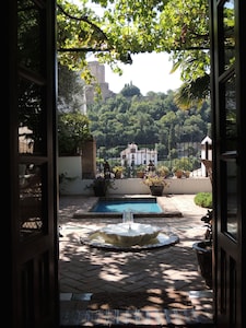 Schöne private Haus und Garten mit Open, schöne Aussicht auf die Alhambra