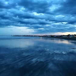 Jenness (Rye) Beach at Sunset