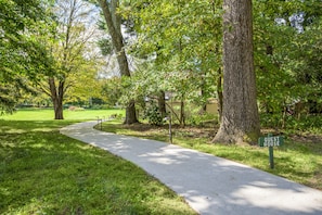 walkway to the Guest House