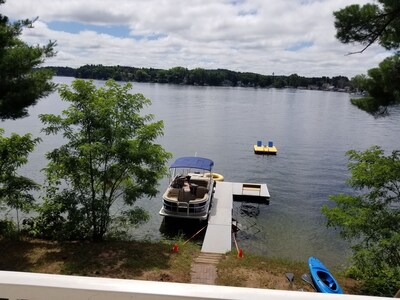 Silver Lake ~ East Facing Beach Front ~ 200' Of Frontage ~ Supper Club By Boat