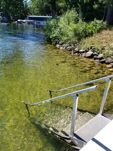 Silver Lake ~ East Facing Beach Front ~ 200' Of Frontage ~ Supper Club By Boat