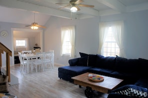 View from entryway - open floor plan!