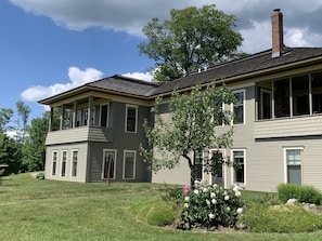  Apt is the lower floor of the main house with private parking and entrances.