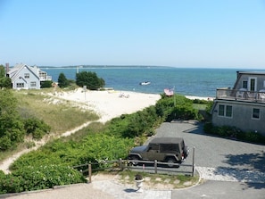 View of Hyannis Harbor from Second Floor Deck