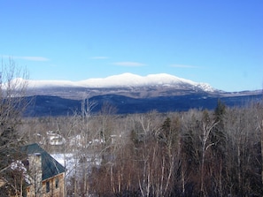 View to Bigelow Mountain.