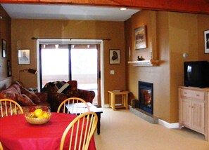 1st Level Dining and Living Rooms with Gas Fireplace.