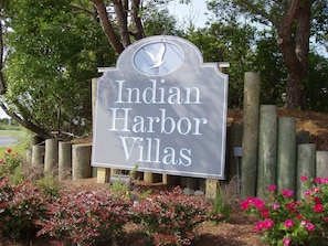 Entrance to Indian Harbor Villas