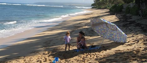 Sandcastles & Beach Fun - Looking toward Sunset Beach Point