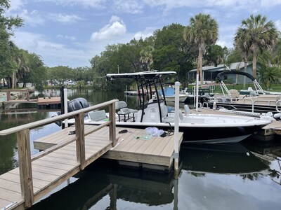 crystal river rentals with boat dock