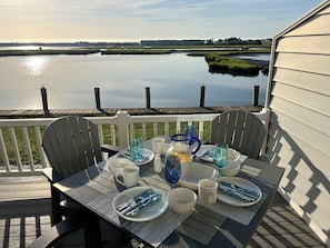Nothing better than eating outdoors
